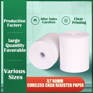 57x40mm, 57x43mm, 57x50mm, Thermal Receipt Roll / Thermal Paper Roll / Thermal Receipt Paper