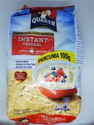 Quaker malaysia Instant Oatmeal sereal oat meal 800gr high fibre