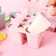 Lolly Mould Tray Pan Kitchen 6 Cell Frozen Ice Cube Molds Popsicle Maker DIY Ice Cream Tools Popsicle Molds Children Cooking