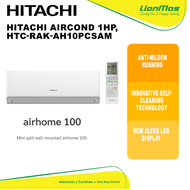 HITACHI AIRCOND 1HP,  HTC-RAK-AH10PCSAM