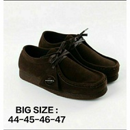 Wallabee Full Brown Big size Men's Shoes