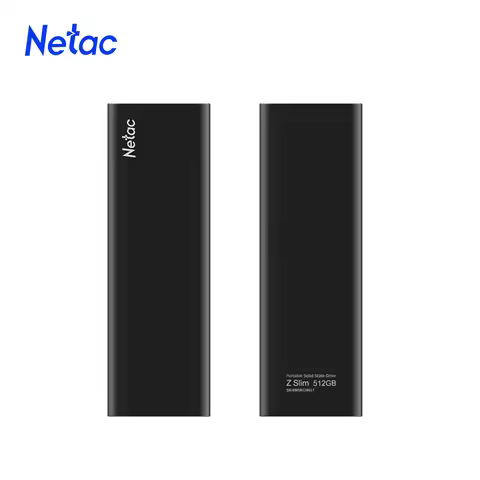 Netac SSD 1TB External Hard Drive 250G 500G 2TB USB Type-C Interface High Speed Up to 500MB/s Portab