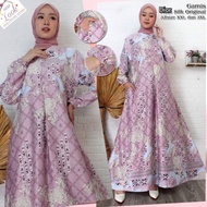 Gamis Armany Silk Dewasa | Gamis Armani Motif | Gamis Armany