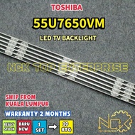 TOSHIBA 55U7650VM TV LED BACKLIGHT BARU READY STOCK 55U7650