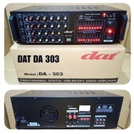 Power Amplifier DAT DA303 DA-303 Karaoke Studio Passive Speaker