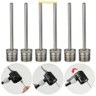 fol 3 6pcs Balls Pumps Inflation Needle Stainless Steel Air Pumps Needle for Blowing Up Football Bas