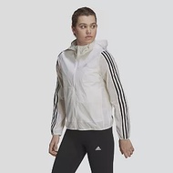 Adidas 女 3S WB 輕薄風衣外套 GQ0594 S 白