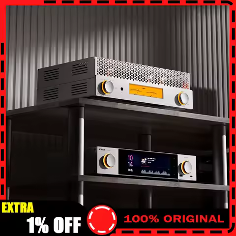 FiiO EA13 Desktop Vacuum Tube Audio Power Amplifier, Hi-Fi Audiophile Electronic Tube Amplifier