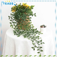TEASG Artificial Plant Garden Wall Hanging Outdoor Leaf Green Plant