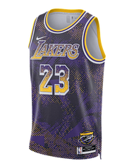LeBron James Los Angeles Lakers 2025/26 Select Series เสื้อแข่งผู้ชาย Nike Dri-FIT NBA Swingman