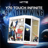 # HYTE Y70 Touch Infinite Gundam Wing Edition - Dual Chamber ATX Case with Touchscreen LCD Panel #