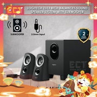 Logitech Z313 Rich Balanced Sound Computer Speaker System with Subwoofer (980-000413)