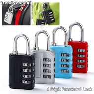TRENDYZONE0I 4 Digit Password Lock Anti-Theft Suitcase Travel Coded Lock