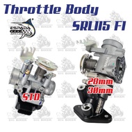 THROTTLE BODY INTAKE SRL115 FI ESPADA STANDARD LAGENDA 115 FI LAGENDA115 FI SRL 115FI RACING 28MM 30