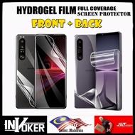 Sony Xperia 5 V / Xperia 5 iv / Xperia 5 iii / Xperia 5 ii / Front + Back Hydrogel Screen Protector