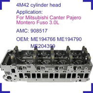 4M42 engine parts naked cylinder head 908 517 ME194766 ME194790 ME204399 for Mitsubishi diesel Cante