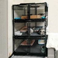 Cat Breeding Cage Three-Layer Cat Cage Rabbit Pigeon Breeding Cage Chicken Cage Breeding Cage Small Dog Dog Cage