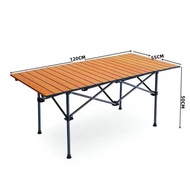 WUUJIA+ | Portable Folding Table Camp Roll Up Table
