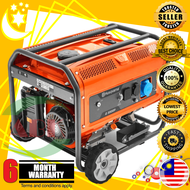[OFFICIAL SELLER] HUSQVARNA 5500WATT POWER GENERATOR G5500P MESIN PENJANA KUASA ELEKTRIK (4 STROKE) 