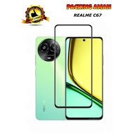 Tempered Glass Realme C67 Full Cover Anti-ScratchScreen Protector