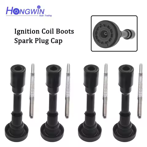 4/8Pcs Ignition Coil Boot Rod MN158977 099700-0480 SPP55E IIS250 MD362903 For Mitsubishi 4G18 Lancer