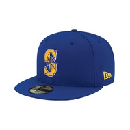 NEW ERA 59FIFTY 5950 MLB Player Cap Seattle Sailor Royal Blue Full Cap Baseball Cap [TCC]
