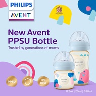 Philip Avent PPSU Bottle 125ml/4oz (single pk) & 260ml/9oz Botol Susu Avent Newborn