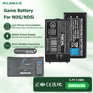 PUJIMAX NDS/NDSi 2000mAh 7.4 Wh 3.7V Nintendo Game Battery For Nintendo NDS NTR-001/NDSi TWL-001...