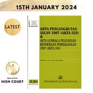 Akta Pengangkutan Jalan 1987 (Akta 333) & Akta Lembaga Pelesenan Kenderaan Perdagangan 1987 (Akta 33