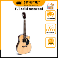 Đàn Guitar Acoustic DJ200 Duy Guitar Store - dáng thùng D khuyết cho âm thanh tốt ở các tần số dùng