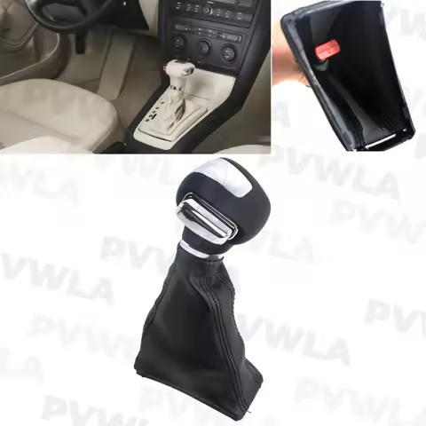For Skoda Octavia A5 2004 2005 2006 2007 2008 Automatic Gear Shift Knob With Pu Boot Car Accessories