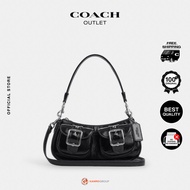 CCH Ashton Shoulder Bag in Glazed Leather -Women's Shoulder Bag