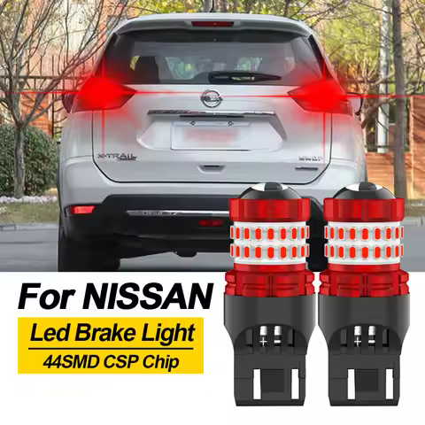 BMTxms 7443 T20 W21/5W LED Brake Light Blub Canbus For Nissan Altima Quest Rogue Cube Juke Micra Ver