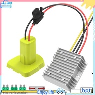 electronStep Down Converter for  18v Battery,DC Power Inverter Adapter DC Voltage Regulator 12V 20A 