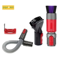 Traceless Soft Brush Head and Hose Tool Accessories for Dyson V7 V8 V10 V11 V12 V15 Vacuum Cleaner Dust Removal Brush Accessories