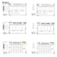 Bothyi Acrylic Dry Erase Board Planner Board College Supplies Reusable Weekly Planning Board for Ref