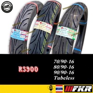 TAYAR FKR TUBELESS TYRE RS900 70/90-16 80/90-16 90/90-16 Nouvo/Nouvo S/Nouvo LC/Ace115