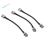 RG58 BNC Male Plug to BNC Male Plug Crimp Connector Coax Jumper Cable Wire Oscilloscope Signal Line