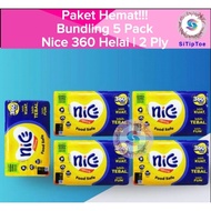 Nice Tissue 180 Sheets 2 Ply (Nice 360 Sheets 2 Ply) Wholesale