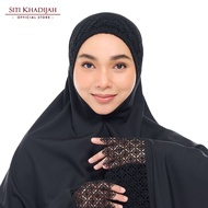 Siti Khadijah Telekung Modish Asanoha In Black