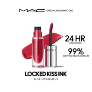MAC Locked Kiss Ink Lipcolour / lipstik cair tahan air tidak mudah transfer hasil matte waterproof –