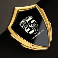 car stickers 3D metal accsesories auto accessory for porsche 911gt3 944 cayenne panamera taycan