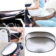 Saddle heat protection plate