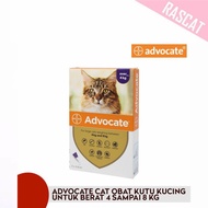 Advocate Large Cat Flea Medicine 4-8Kg - 1tube