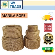 *4MM*  MANILA ROPE | DURABLE ROPE | MULTI-PURPOSE ROPE | KNOTS TWISTED MANILA ROPE | TALI KERBAU | T