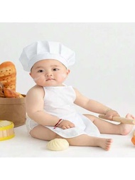 嬰兒廚師圍裙兒童服裝嬰兒廚師服裝