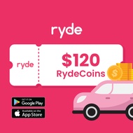 SGD120 - Ryde Voucher Code (Credit in Ryde wallet by 30 June 2026)