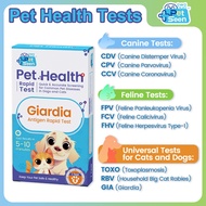 Test Kit Dog Cat Canine Distemper Virus Parvovirus Test Kit CCV/CDV/FPV/CPV