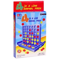 Connect 4 4 in a line Coin Operated Games Bingo Board Enhance Development And IQ EQ. Size 25 x 18 cm