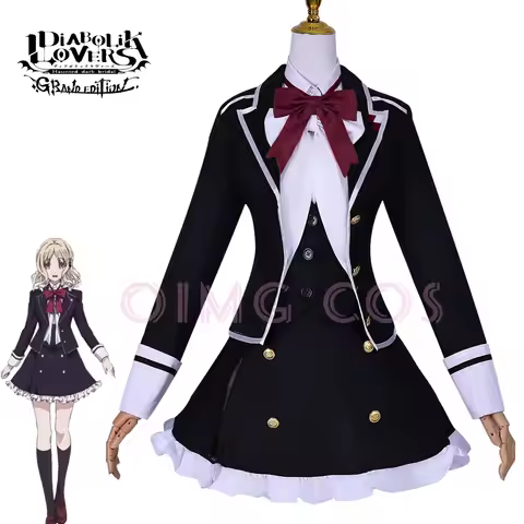 DIABOLIK LOVERS Komori Yui Cosplay Costume Adult Carnival Uniform Anime Halloween Party Costumes Mas